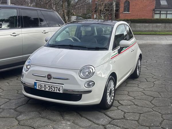 Fiat 500 Hatchback, Petrol, 2013, White