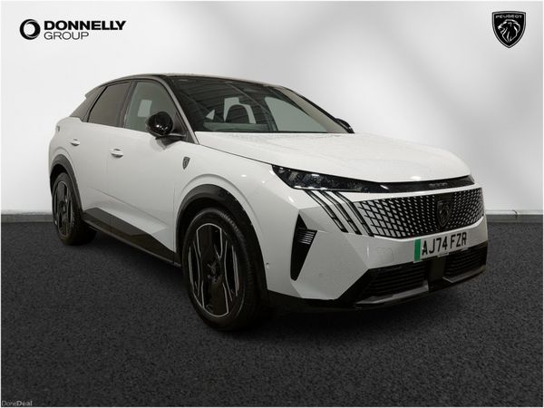 Peugeot 3008 Estate, Electric, 2025, White