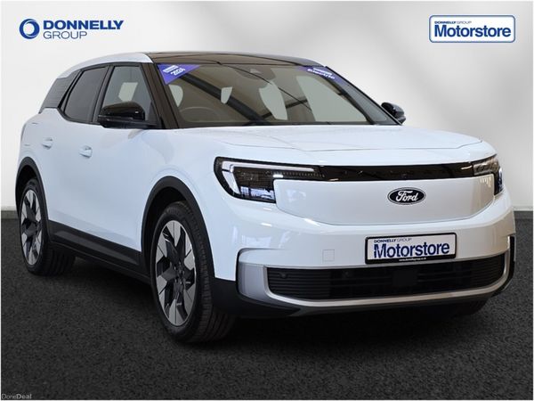 Ford Explorer Estate, Electric, 2024, White