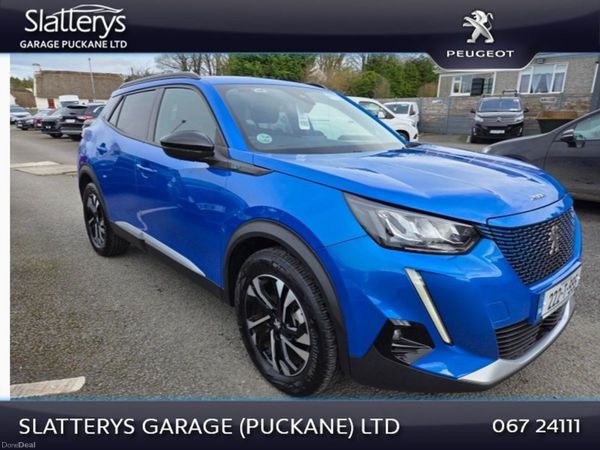 Peugeot 2008 SUV, Electric, 2022, Blue