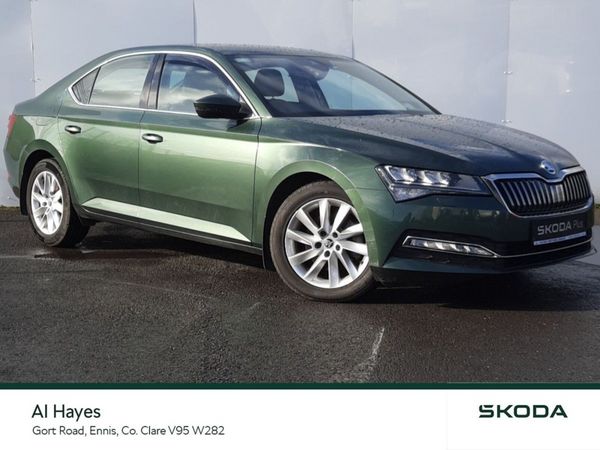 Skoda Superb Saloon, Diesel, 2020, Green