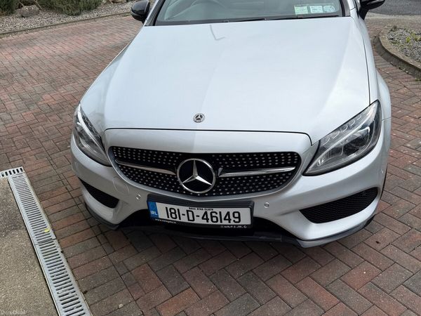 Mercedes-Benz C-Class Coupe, Diesel, 2018, Silver