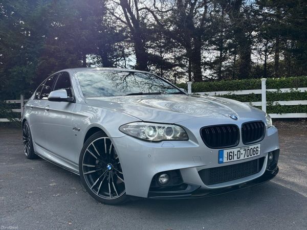 BMW 5-Series Saloon, Diesel, 2016, Silver