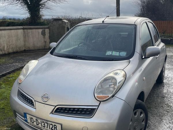Nissan March Hatchback, Petrol, 2010, Silver