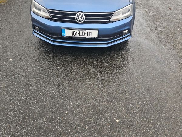 Volkswagen Jetta Saloon, Diesel, 2016, Blue