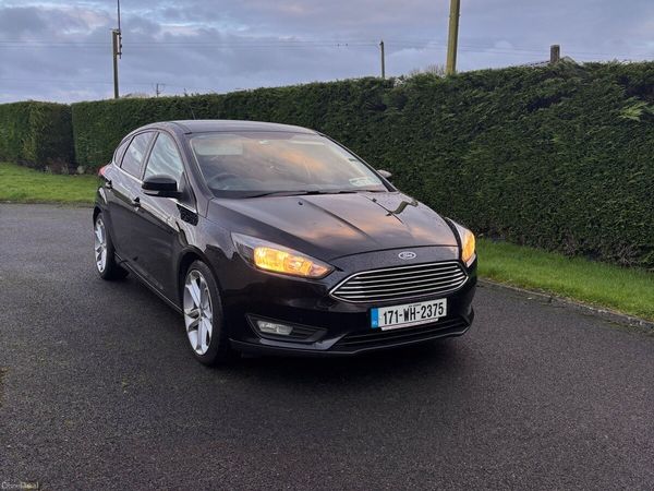 Ford Focus Hatchback, Diesel, 2017, Black
