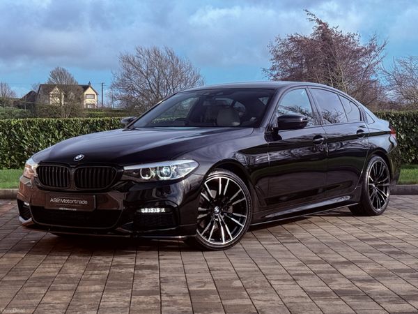 BMW 5-Series Saloon, Diesel, 2020, Black