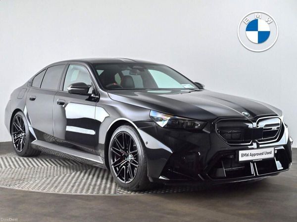 BMW M5 Saloon, Petrol Plug-in Hybrid, 2025, Black