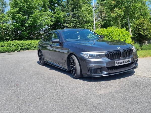 BMW 5-Series Saloon, Diesel, 2019, Grey