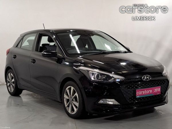 Hyundai i20 Hatchback, Petrol, 2018, Black