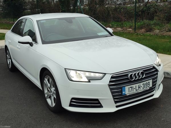 Audi A4 Saloon, Diesel, 2017, White