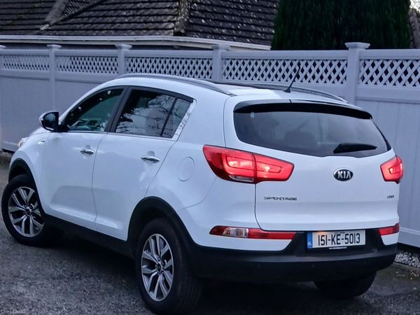 Kia Sportage SUV, Diesel, 2015, White
