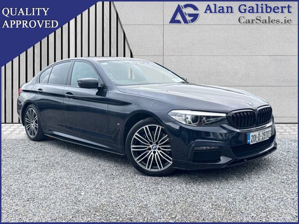 BMW 5-Series Saloon, Petrol Plug-in Hybrid, 2020, Black