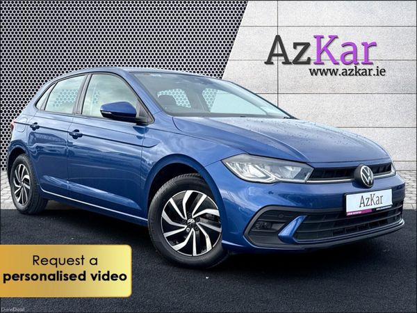 Volkswagen Polo Hatchback, Petrol, 2023, Blue