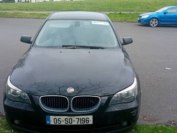 BMW 5-Series Saloon, Diesel, 2005, Black