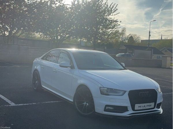Audi A4 Saloon, Diesel, 2014, White