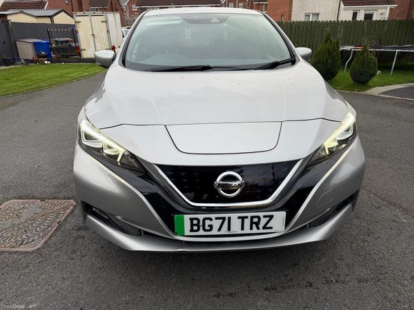Nissan Leaf Hatchback, Electric, 2021, Silver