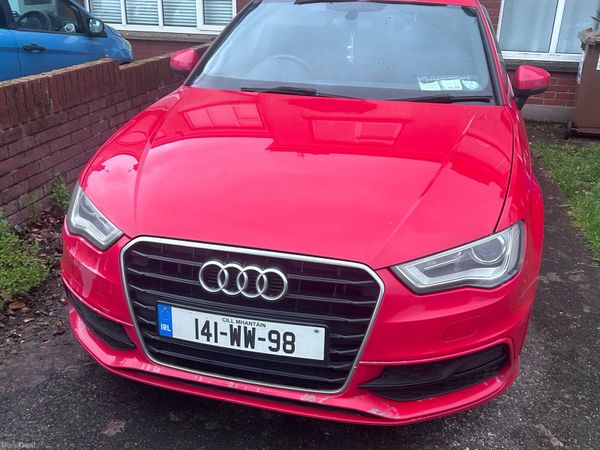 Audi A3 Hatchback, Diesel, 2014, Red