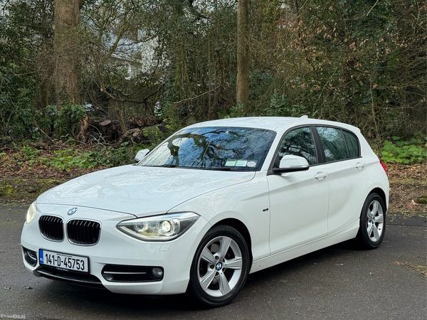 BMW 1-Series Hatchback, Petrol, 2014, White