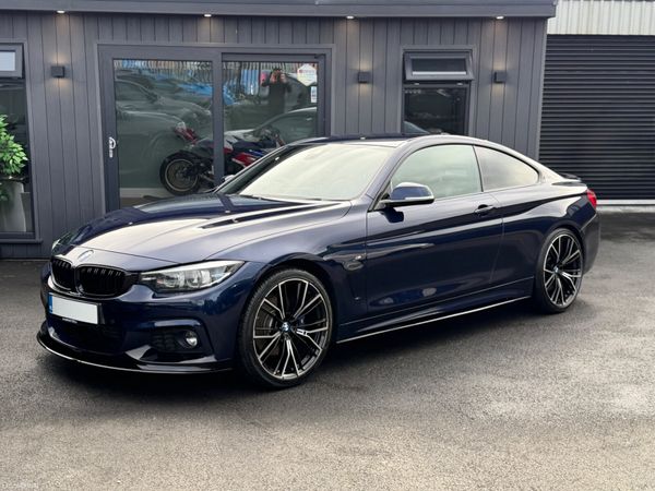 BMW 4-Series Coupe, Diesel, 2017, Blue