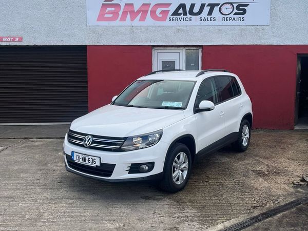 Volkswagen Tiguan SUV, Diesel, 2013, White