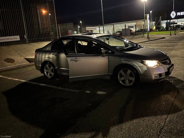 Honda Civic Saloon, Petrol, 2008, Grey