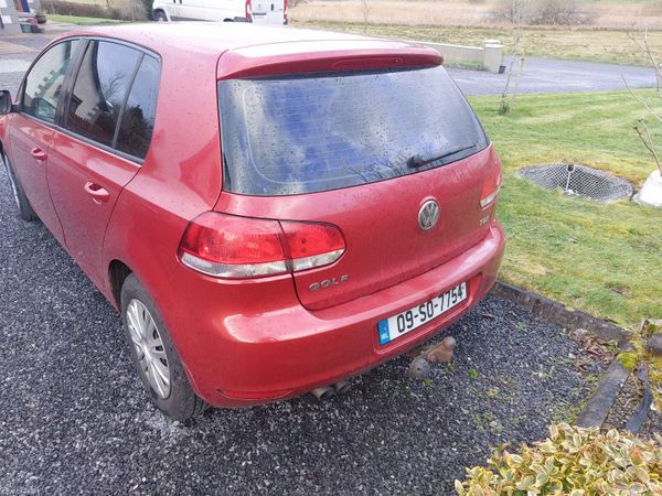Volkswagen Golf Hatchback, Diesel, 2009, Red