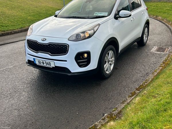 Kia Sportage SUV, Diesel, 2016, White