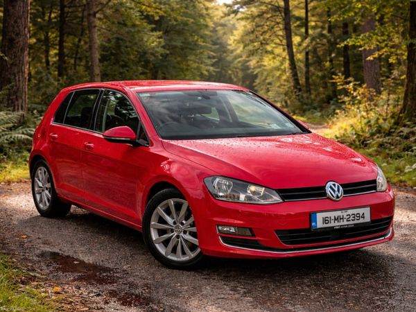 Volkswagen Golf Estate, Diesel, 2016, Red
