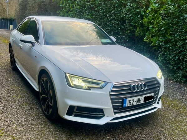 Audi A4 Saloon, Diesel, 2016, White