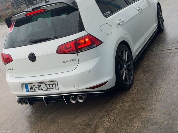 Volkswagen Golf Hatchback, Diesel, 2014, White