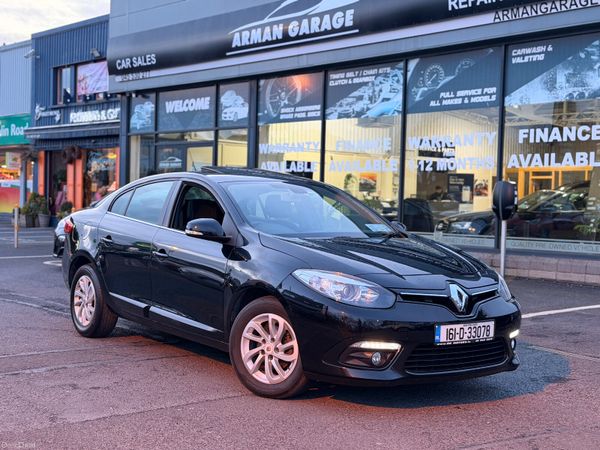 Renault Fluence Saloon, Diesel, 2016, Black