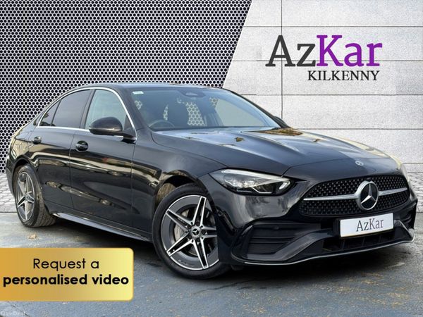 Mercedes-Benz C-Class Saloon, Petrol Hybrid, 2023, Black