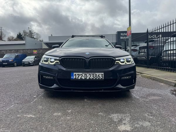 BMW 5-Series Estate, Diesel, 2017, Black