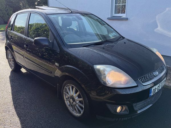 Ford Fiesta Hatchback, Petrol, 2008, Black