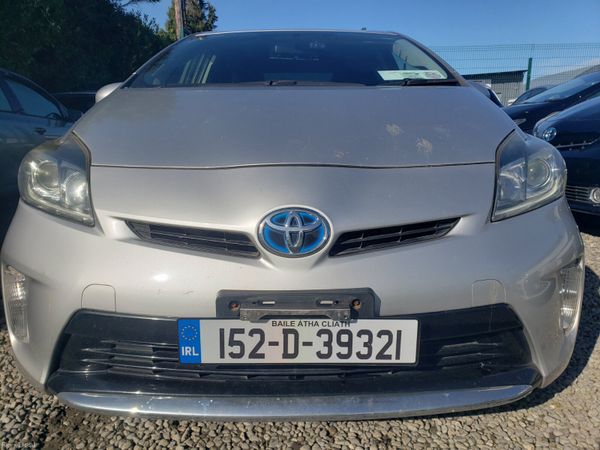 Toyota Prius Hatchback, Petrol Hybrid, 2015, Silver