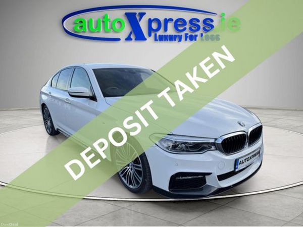 BMW 5-Series Saloon, Diesel, 2018, White