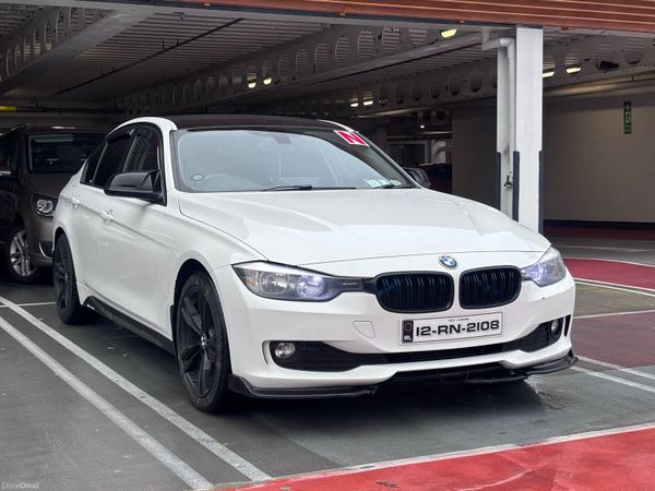 BMW 3-Series Saloon, Diesel, 2012, White