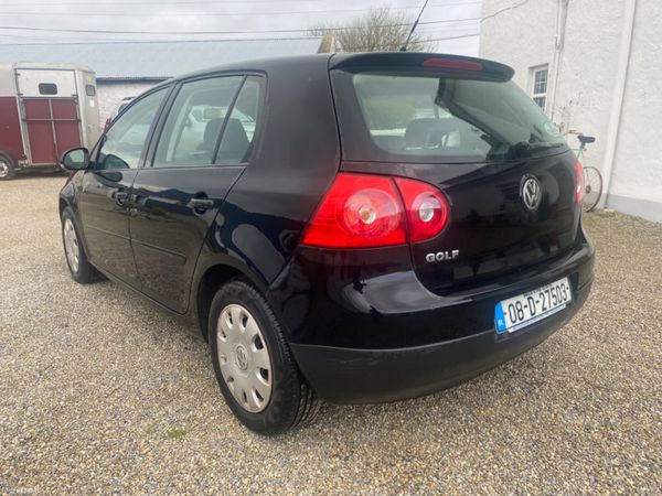 Volkswagen Golf Hatchback, Petrol, 2008, Black