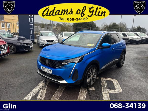 Peugeot 3008 SUV, Diesel, 2021, Blue