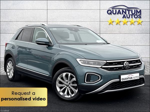 Volkswagen T-Roc SUV, Petrol, 2022, Blue