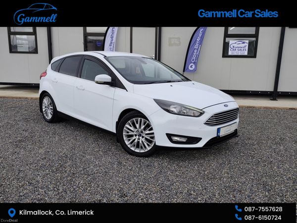Ford Focus Hatchback, Diesel, 2016, White
