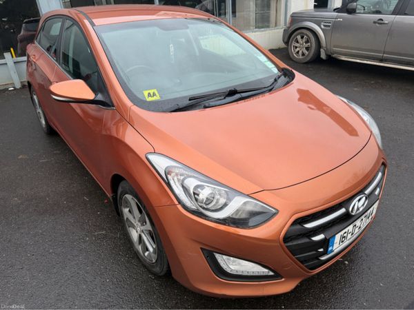 Hyundai i30 Hatchback, Diesel, 2016, Orange