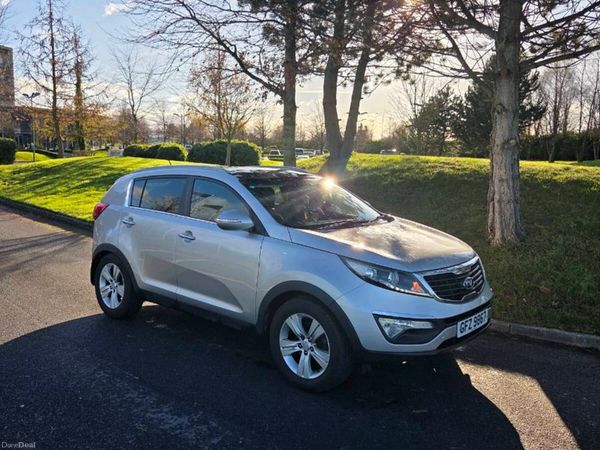 Kia Sportage SUV, Diesel, 2011, Silver