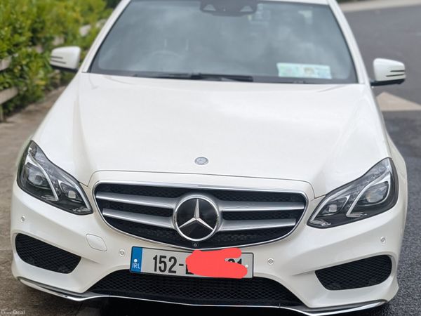 Mercedes-Benz E-Class Saloon, Petrol, 2015, White