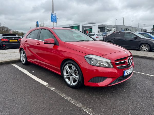 Mercedes-Benz A-Class Hatchback, Petrol, 2015, Red