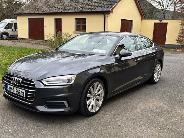 Audi A5 Hatchback, Diesel, 2018, Grey