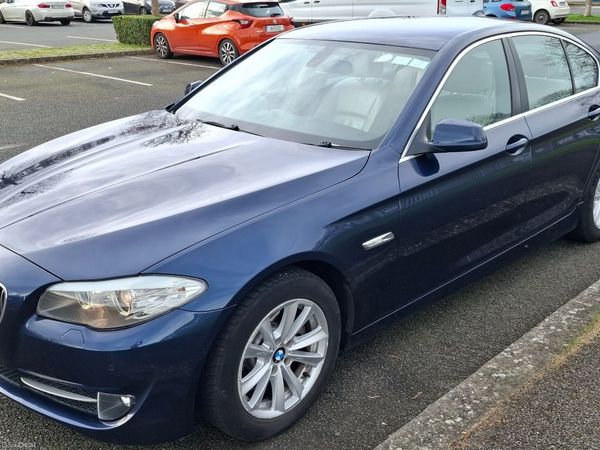 BMW 5-Series Saloon, Diesel, 2012, Blue