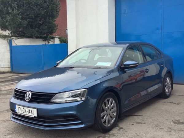 Volkswagen Jetta Saloon, Diesel, 2017, Blue