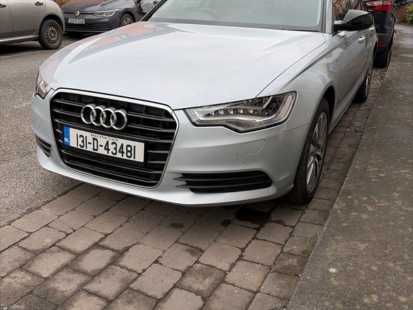 Audi A6 Saloon, Petrol Hybrid, 2013, Silver